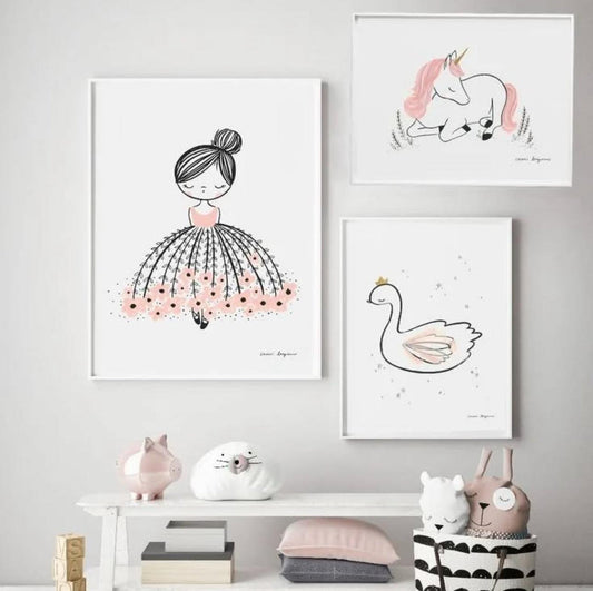 Kids Wall Art | Set of 3