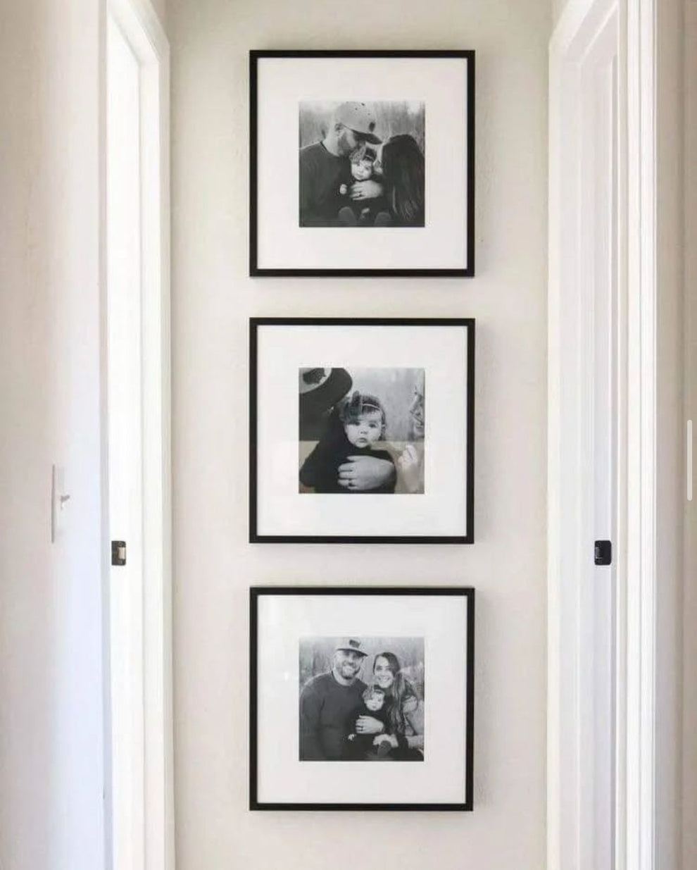Square Photo Frames | Set of 3
