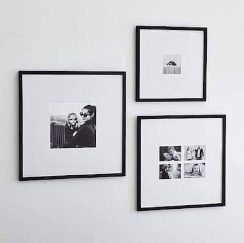 Square Photo Frames | Set of 3