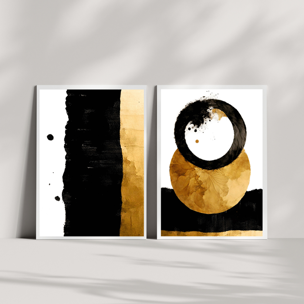 2 Set Modern Boho Wall Frame Painting